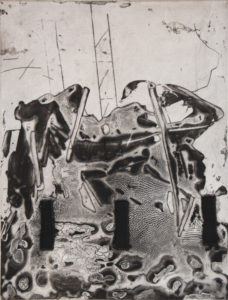 Vertigo 071904, 40 x 30 cm, Carborundum/Kaltnadel