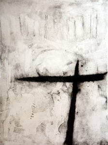 Ferrum, 43 x 57 cm, Carborundum