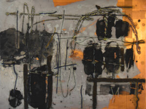 Waterloo, 30 x 40 cm, Carborundum (Druckplatte)