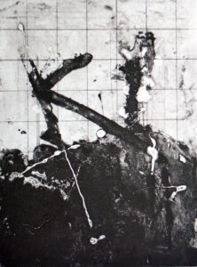 K, 40 x 30 cm, Carborundum